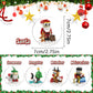 aphpaio Christmas Tree Ornaments Building Blocks Christmas, 2025 Christmas Decorations Ball Toys Included Santa Reindeer Nutcracker Gnome Penguin