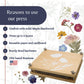 Flower Press Kit | Durable Hardwood 8x10in - Flower Preserving Kit Up to 8 layers - Floral Preservation kits for adults and kids | Innovative