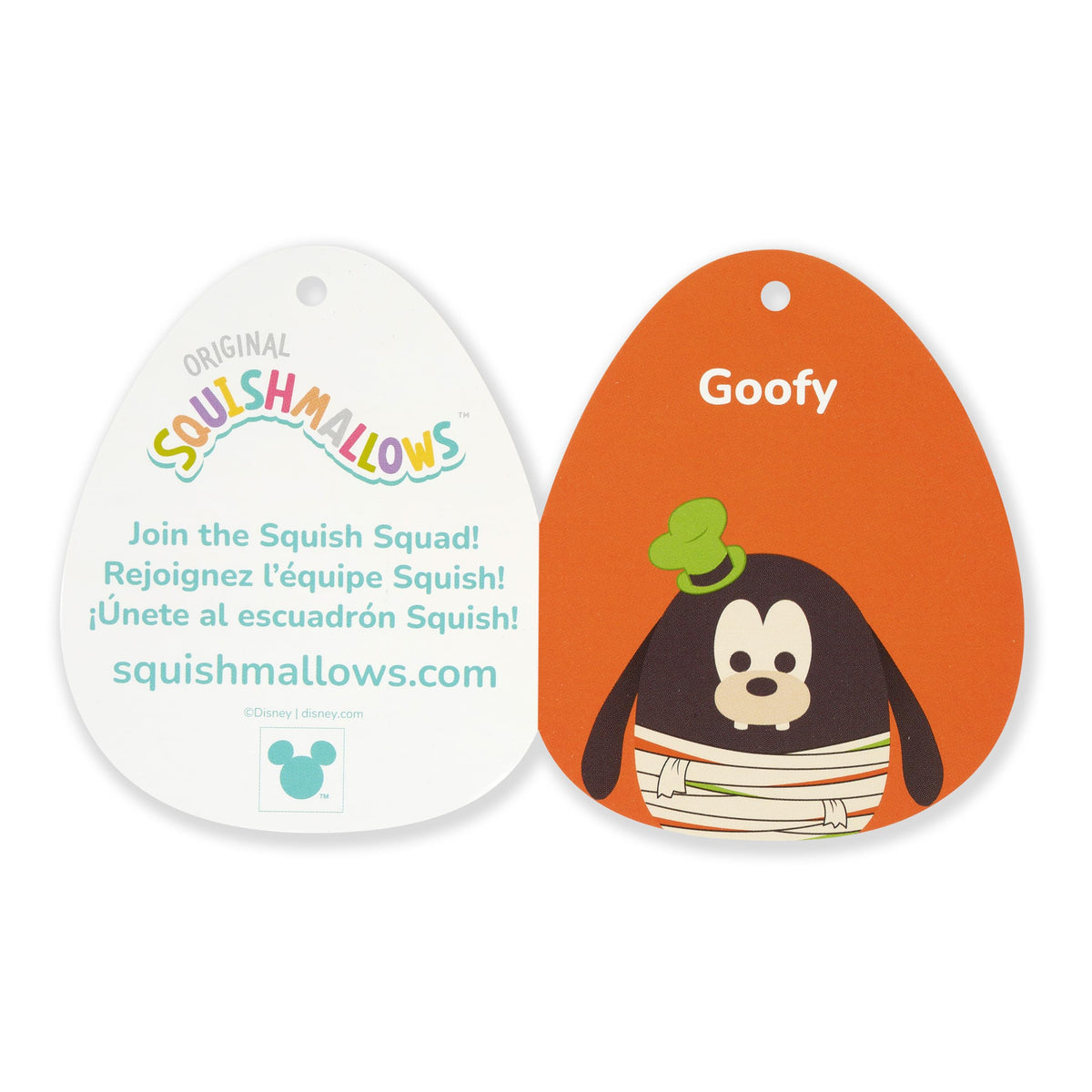 Squishmallows Original 12in Disney Mummy Goofy - Official Jazwares Halloween Plush (Medium-Sized)