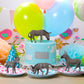 JOKFEICE Animal Figures 4pcs Plastic Gray Donkey Family Animals Action Model Science Project, Learning Educational Toys, Birthday Gift, Cake Topper