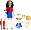 DC SUPER HERO GIRLS, Wonder Woman Teen to Super Hero Life Action Doll (approx.11-in) with Outfits and 9 Removable Accessories, Fully Articulated for