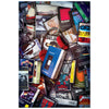 80s Cassette Music Hits 1000-Piece Jigsaw Puzzle, Brain Teaser for Kids and Adults | 28 x 20 Inches
