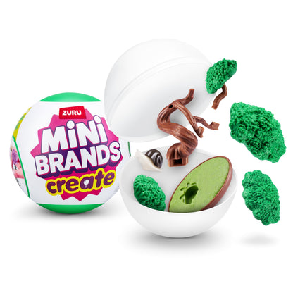 Mini Brands Create Garden Capsule by ZURU, Mini Botanical Collectibles, Mystery Blind Packaging, DIY, Collectors