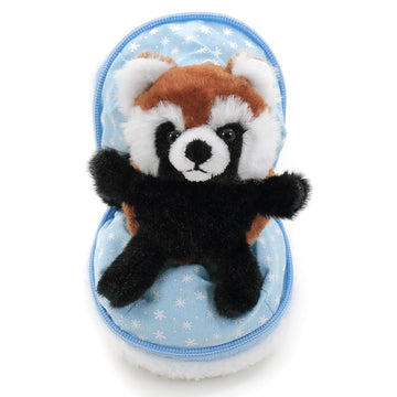 Made By Aliens Snowball Zip up Surprise Egg Stuffed Animal - 6 inch - Cute and Soft Plush Toy Assortment for Friends Family All Ages - Spring Holidays
