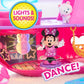 Disney Junior Minnie Mouse Bowdazzling Yacht, Lights and Sounds, 16-piece Playset with Figures, Pink, Boat, Bonus Pieces, Kids Toys for Ages 3 Up by