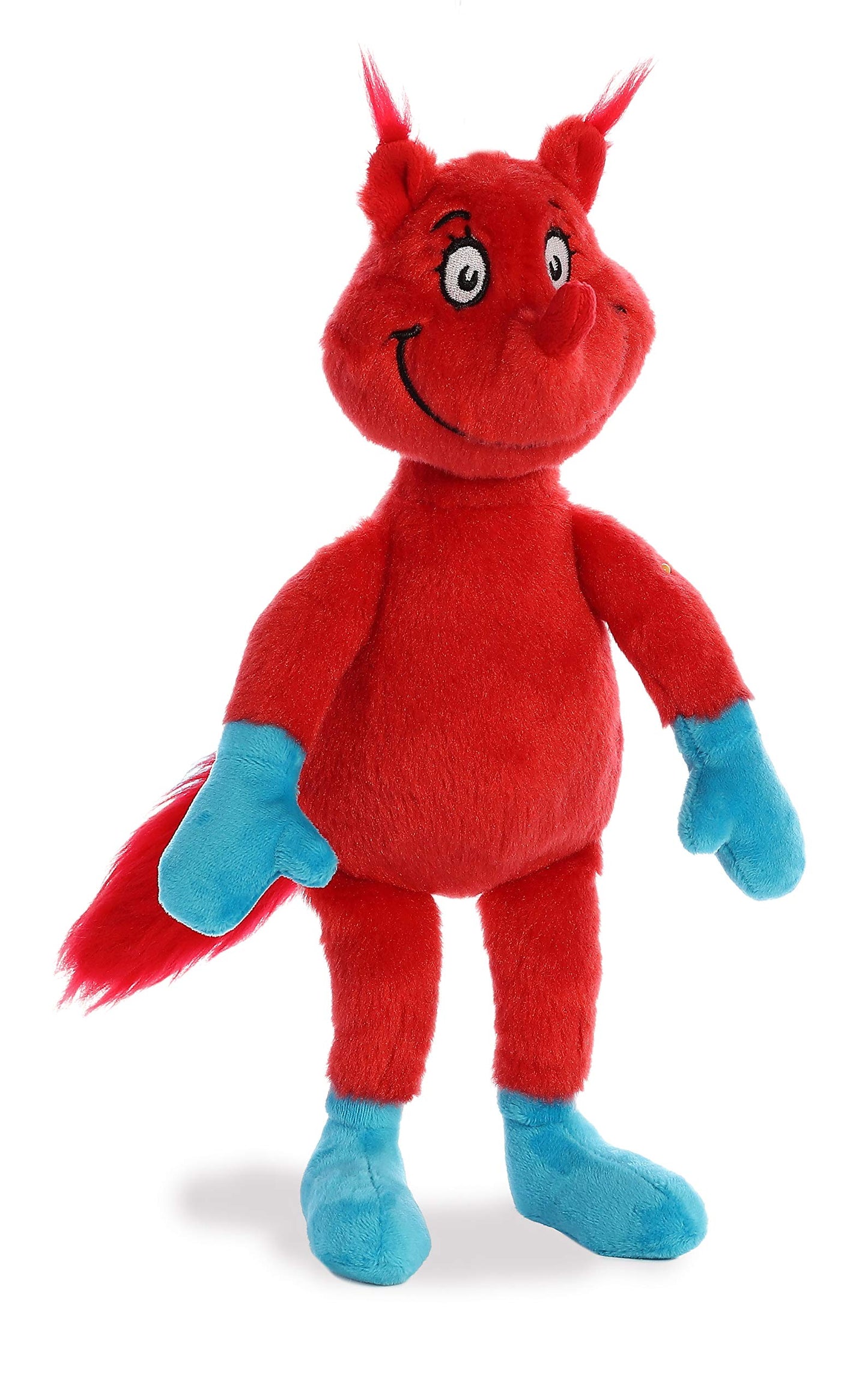 Aurora® Whimsical Dr. Seuss™ Fox in Socks Stuffed Animal - Officially Licensed Plush for Imaginative Play - Perfect for Kids and Adults - Red 12