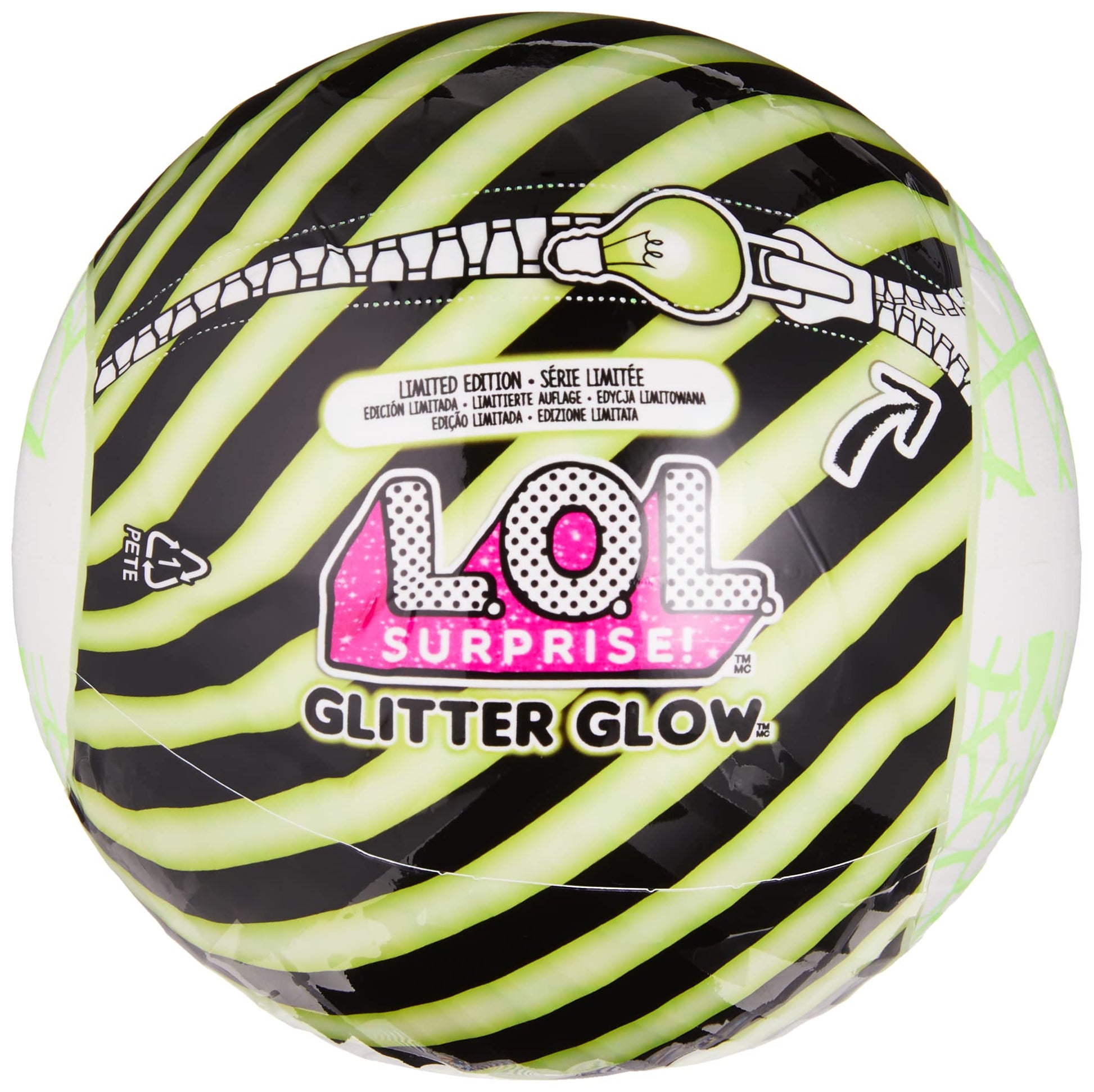 L.O.L. Surprise! Glitter Glow Doll Cheer Boo with 7 Surprises, Halloween Dolls, Accessories, Limited Edition Dolls, Collectible Dolls