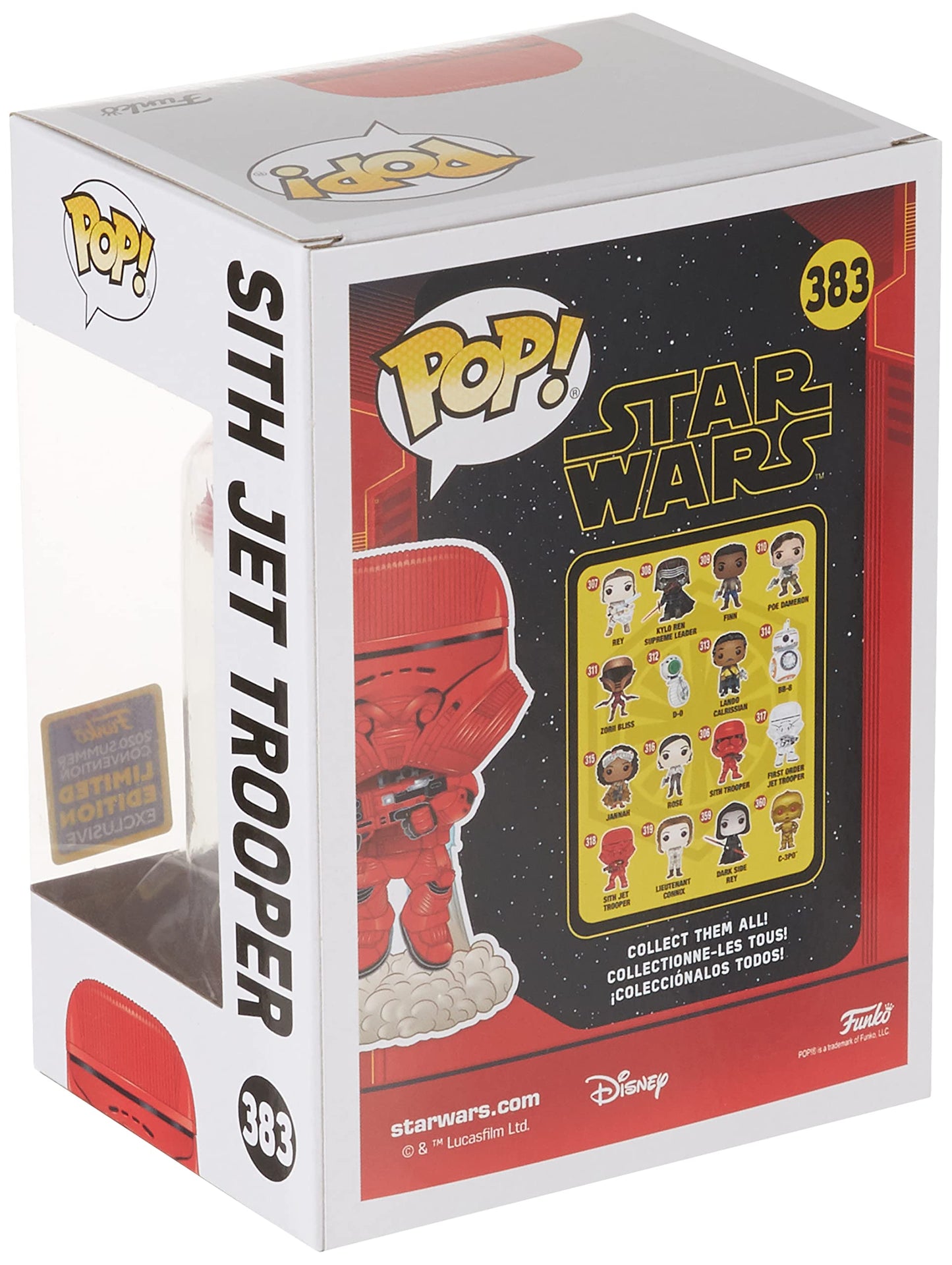 Funko Pop! Star Wars: Rise of Skywalker - Sith Jet Trooper, Summer Convention Exclusive