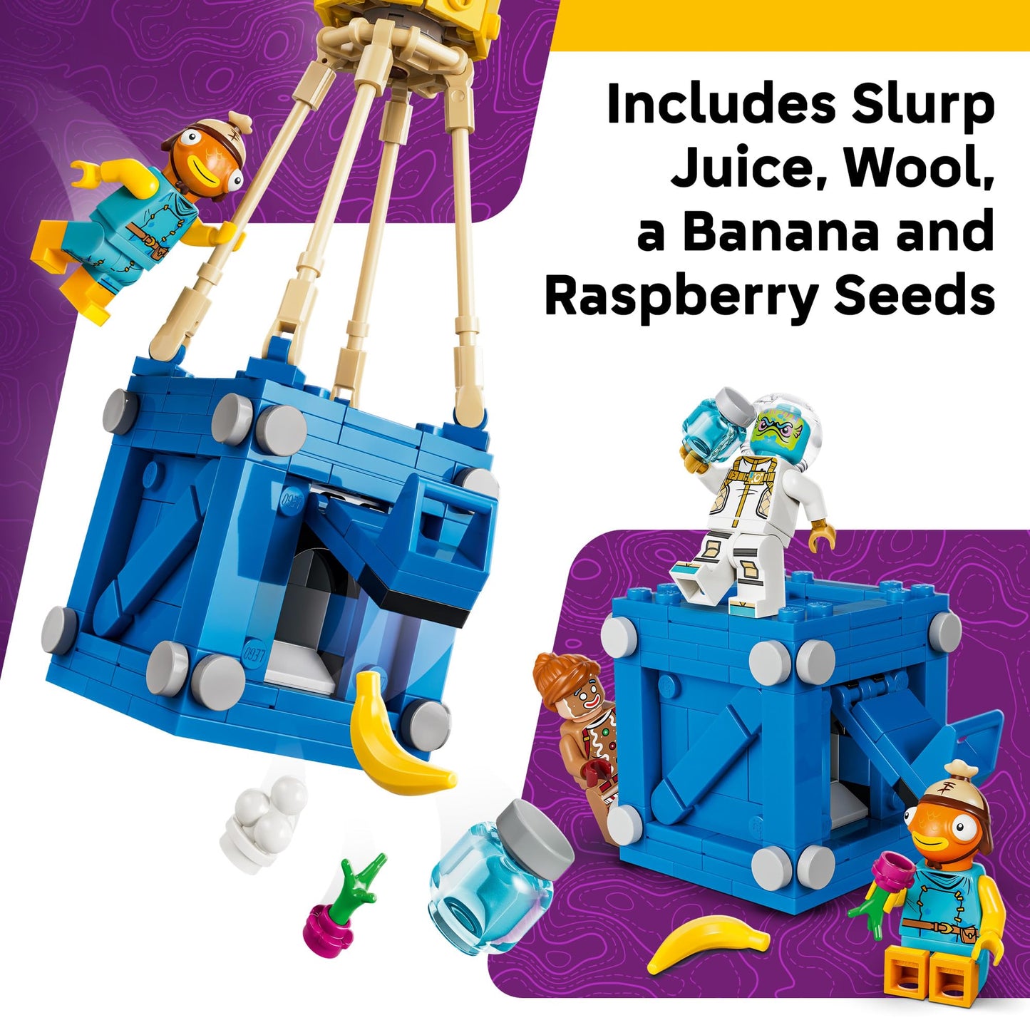 LEGO Fortnite Supply Drop - Building Toy for Boys & Girls, Ages 10+ - Fortnite Toy for Kids - Gift for Gamers - Detailed Model - 77080