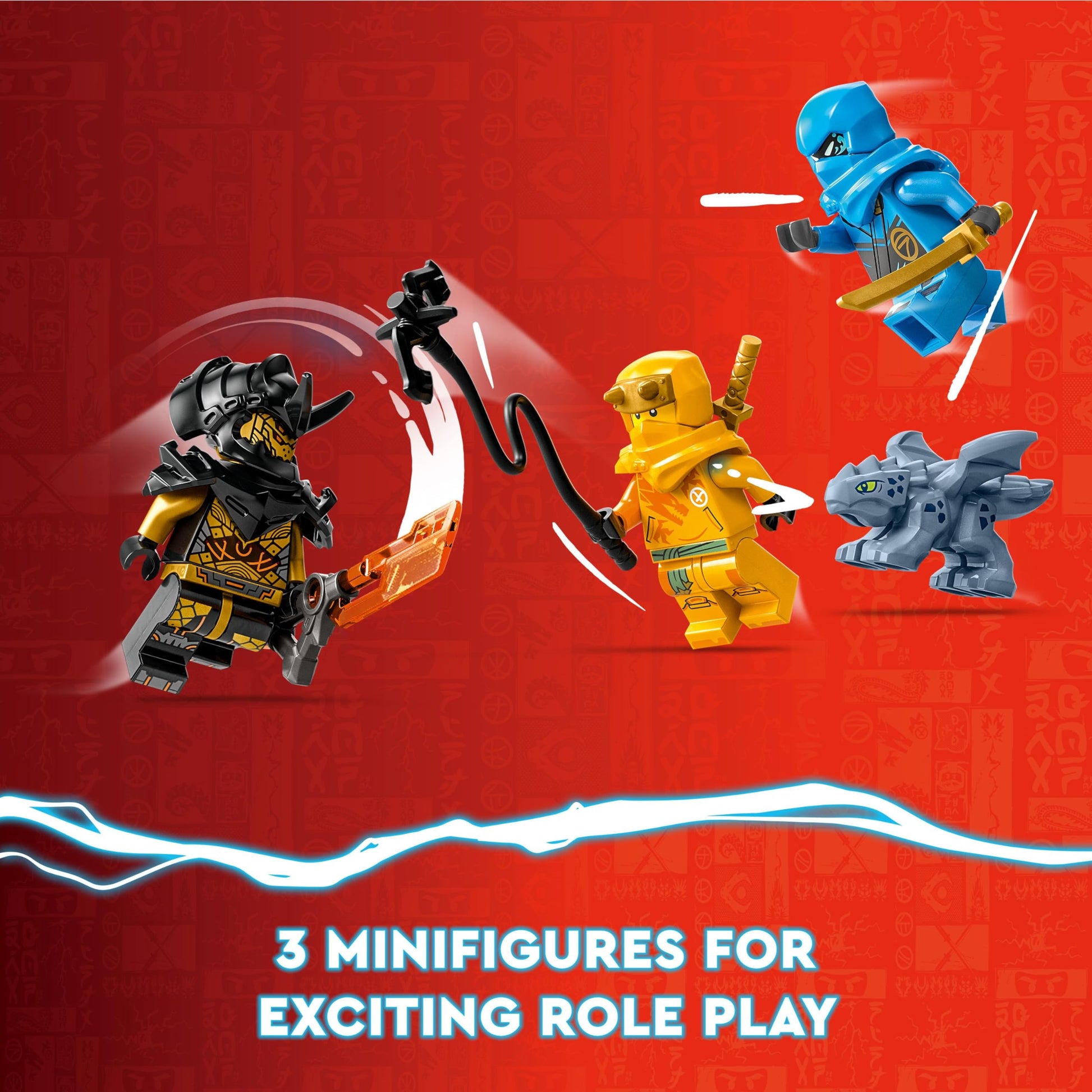 Lego® - Lego® Ninjago 71798 Duel Between NYA and Arins Baby Dragon Rare Set