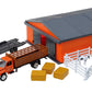 Kubota Farm Vehicles with Machine Shed Set