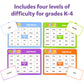 LEARNING ADVANTAGE QUIZMO Sight Words, Bingo-Style Vocabulary Game