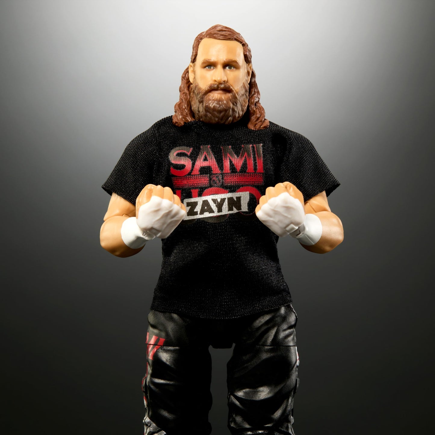 Mattel WWE Elite Action Figure & Accessories, Series #106 Sami Zayn 6-inch Collectible with 25 Articulation Points & Swappable Hands