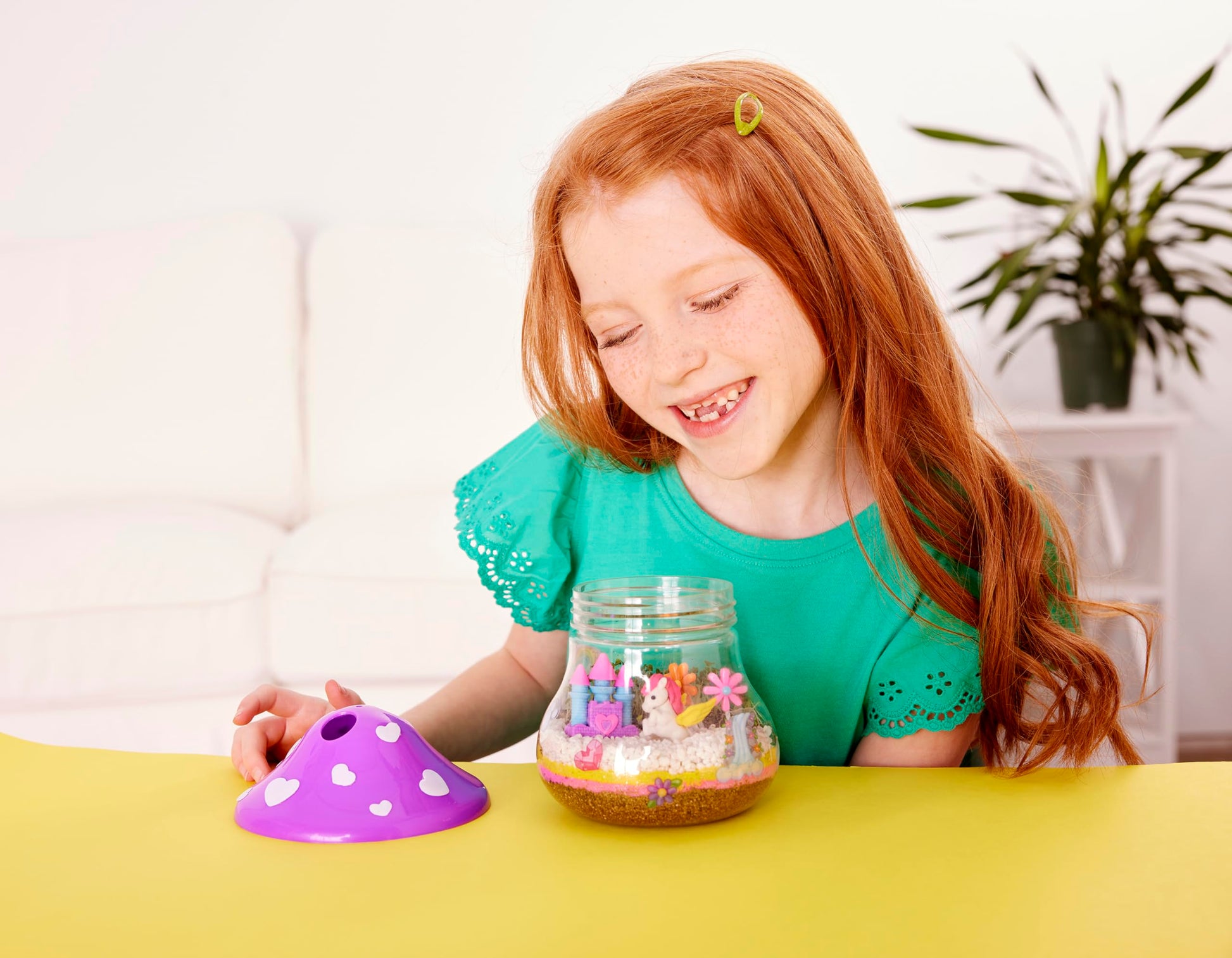 Creativity for Kids Plant and Grow Unicorn Forest: Terrarium Kit for Kids, Unicorn Toys and STEM Kits, Screen Free Summer Crafts & Arts and Crafts