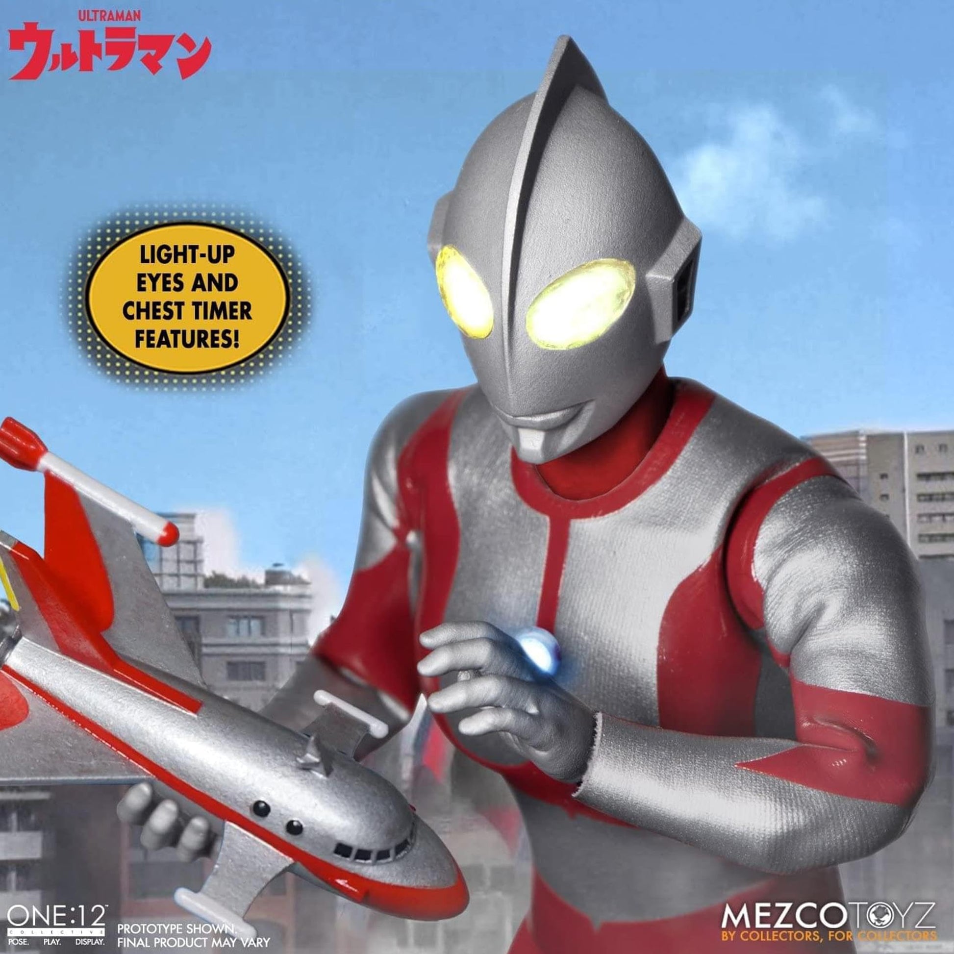 Mezco Toyz Ultraman One:12 Collective Ultraman 1/12 Scale Action Figure