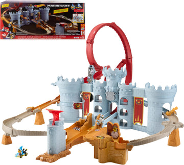 Hot Wheels Mario Kart Bowser’s Castle Playset & Kamek