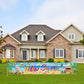 Hello Summer Banner, 118 x 20 Inch Beach Pool Hawaiian Luau Party Decorations for Outdoor Display