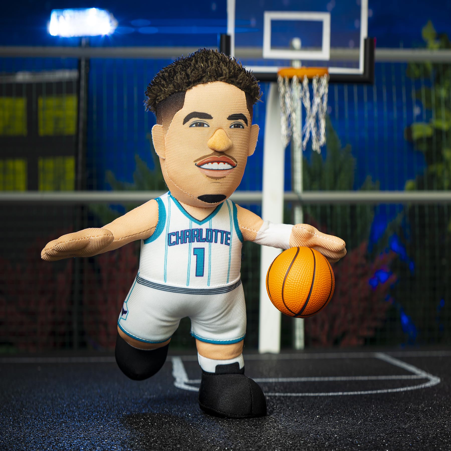 Bleacher Creatures Charlotte Hornets LaMelo Ball 10" Plush Figure - A Superstar for Play Or Display
