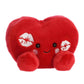 Aurora Adorable Palm Pals Kimi Kisses Heart Stuffed Animal - Fun Seasonal Plush For Kids and Adult Collectors - Perfect for Decorating Rooms