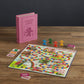 Candy Land Vintage Bookshelf Edition by WS Game Company, Classic Board Games for Kids with Linen-Wrapped Book Box, 1978 Retro Graphics & Slipcase
