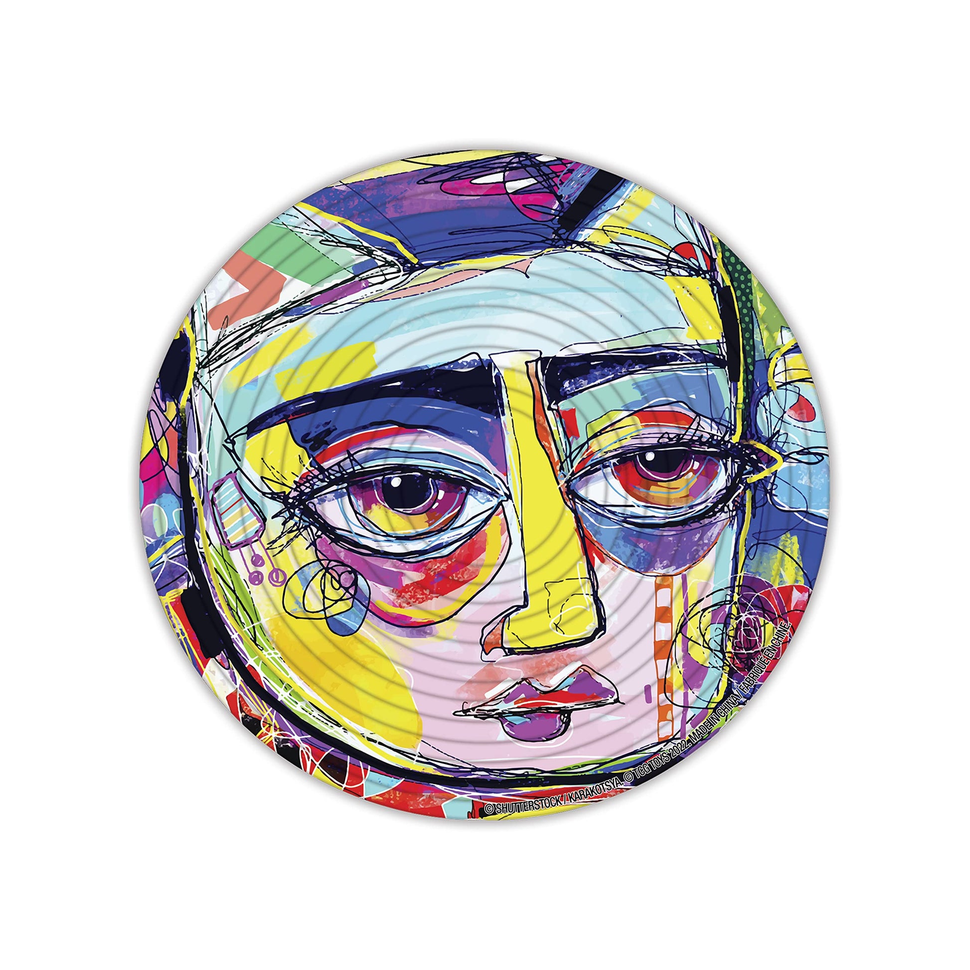 Spin Flip Puzzle - Abstract - Spin it, Flip it, Solve it! for Those who Love Brain teasers! Adult Fidget Toy. Great Gift for Mom, Dad, Teens, Men