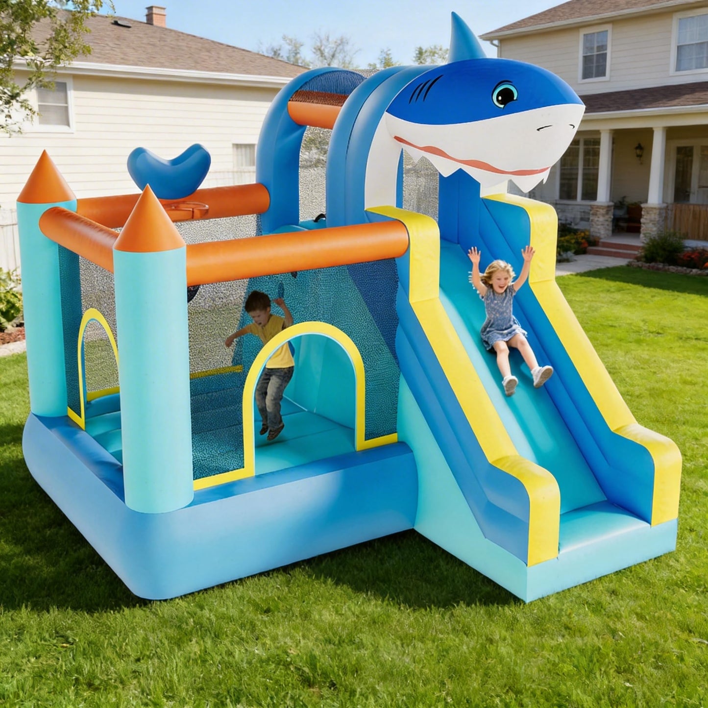 Garvee Inflatable Bounce House, Kids Bounce House, Jump Bouncer