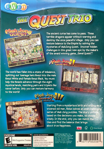 The Quest Trio: Mahjong