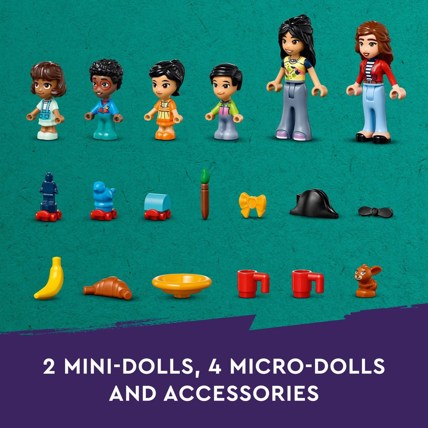 LEGO Friends Heartlake City Preschool Classroom Toy for Kids, Creative Pretend Play for Girls and Boys Ages 4 Years Old and Up, Comes with 2 Mini