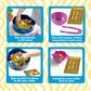 Learning Resources Noodle Knockout Fine Motor Game - Games for Kids Ages 4-8, Toddler Board Game, Educational Matching Kids Games, Preschool