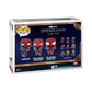 Funko POP! Marvel: Spiderman No Way Home 2021 - Spider-Man - 3 Pack - Leaping SM - Spider-Man - Collectable Vinyl Figure - Gift Idea - Official