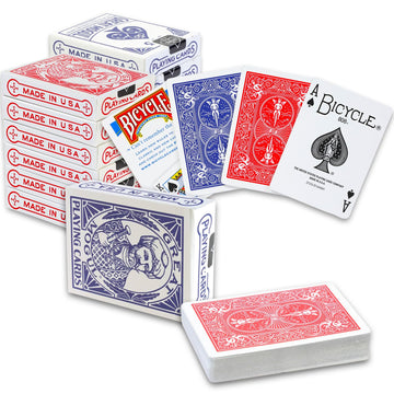 Bicycle Vintage Great Mogul Rider Back Playing Cards 12 Pack - Bundle with 12 Air Cushioned Playing Card Decks in Collectable Box Playing Cards Bulk