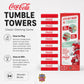 MasterPieces Family Games - Coca-Cola Wood Block Tumble Tower - Officially Licensed