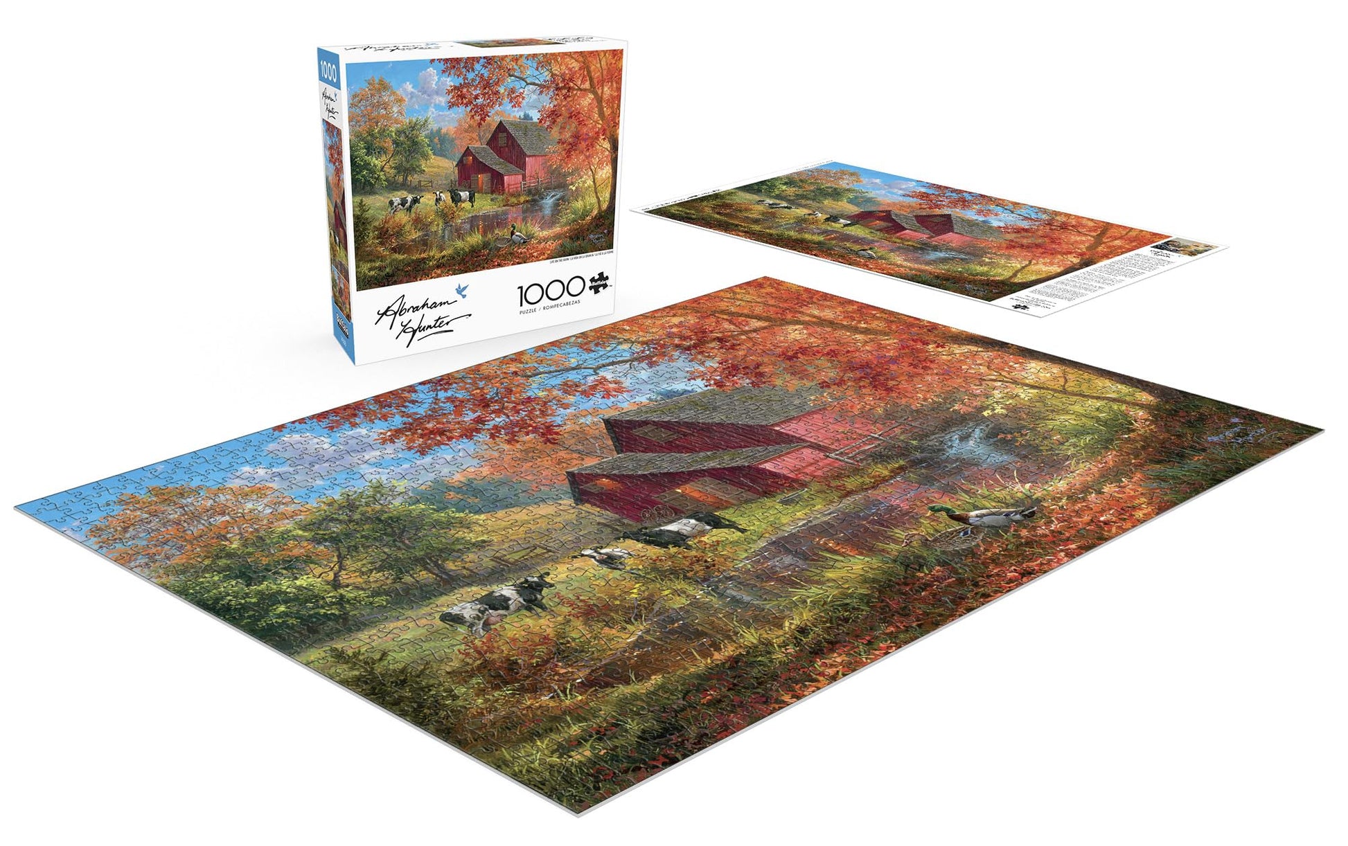 Buffalo Games - Life on the Farm - 1000 Piece Jigsaw Puzzle for Adults
