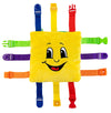 Buckle Toys - Bongo Square - Toddler Learning Toys - Sensory Fine Motor Activity - Easy Road Trip Accessories Travel Toy