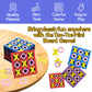 Tic Tac Toe (Bulk Pack of 120) 5"x5" Foam Tic-Tac-Toe Mini Board Game Toys for Kids, Birthday Party Favors, Goody Bag Stuffers, Classroom Prizes