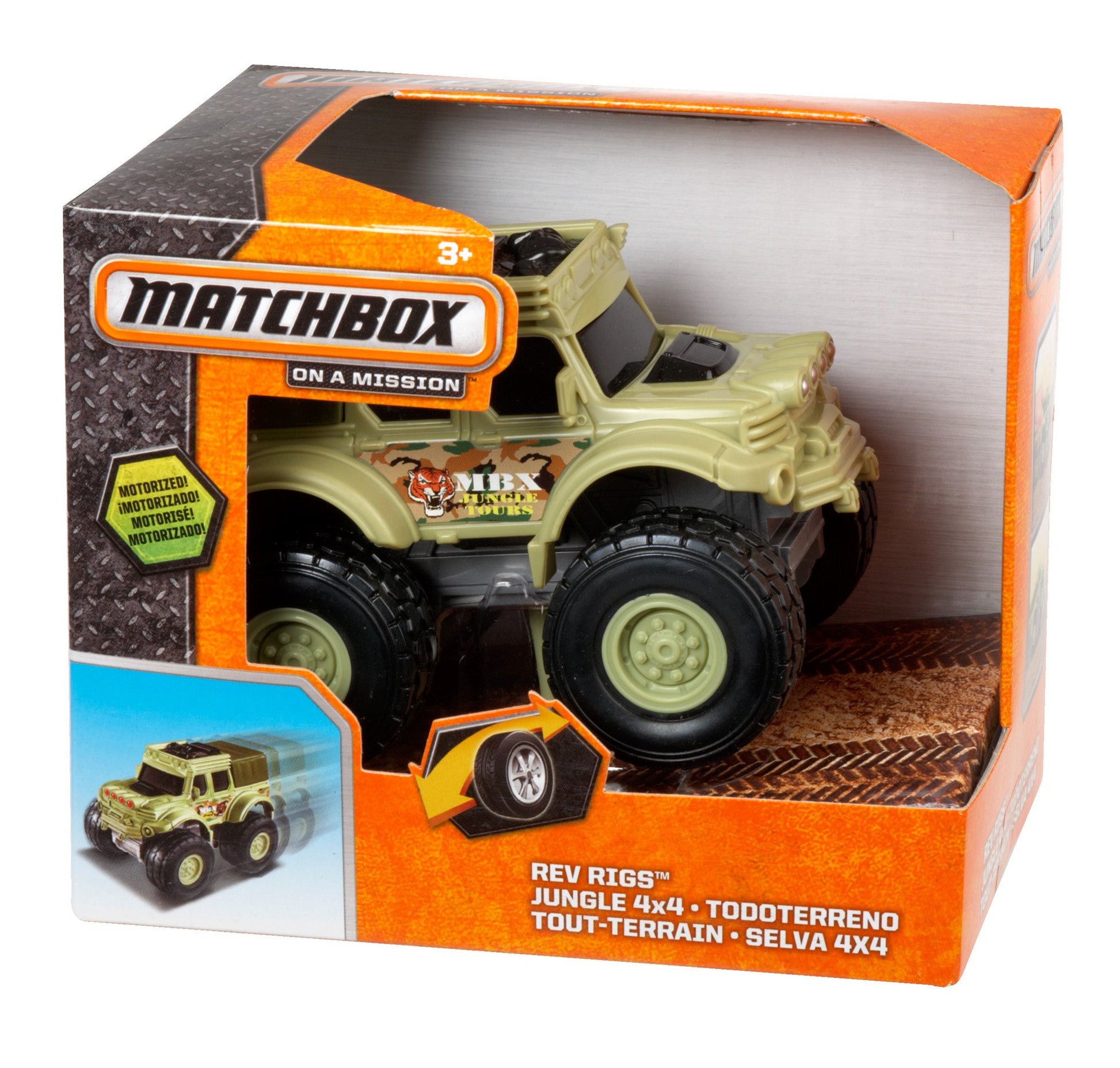 Matchbox Rev Rigs Jungle 4x4 Truck