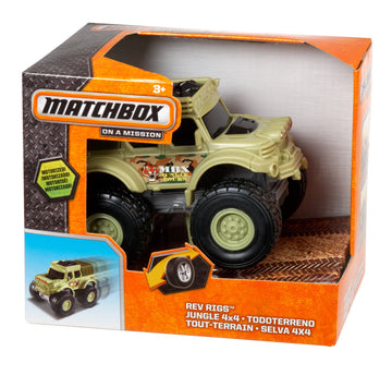 Matchbox Rev Rigs Jungle 4x4 Truck