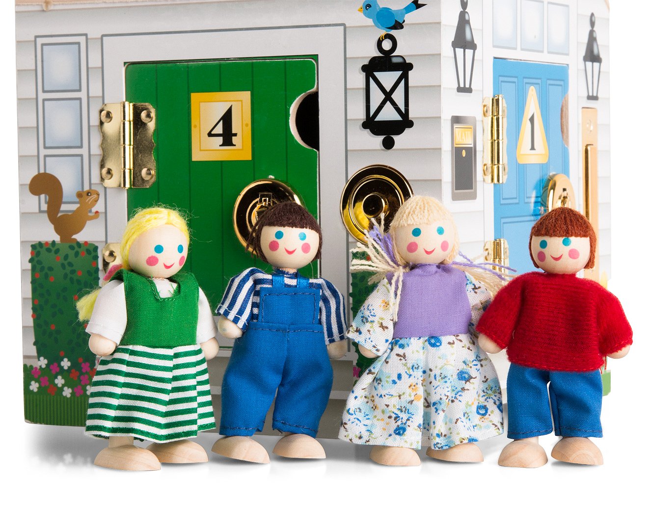 Doorbell House Toys & Games Early Childhood Lci2505 Melissa & Doug