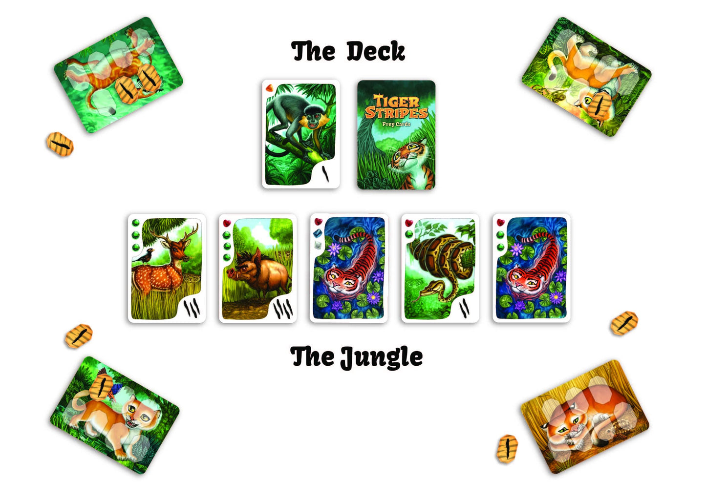 Flying Meeple Tiger Stripes The Card Game
