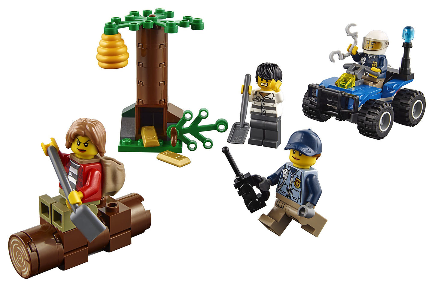 LEGO City Mountain Fugitives 60171 Building Kit (88 Piece)