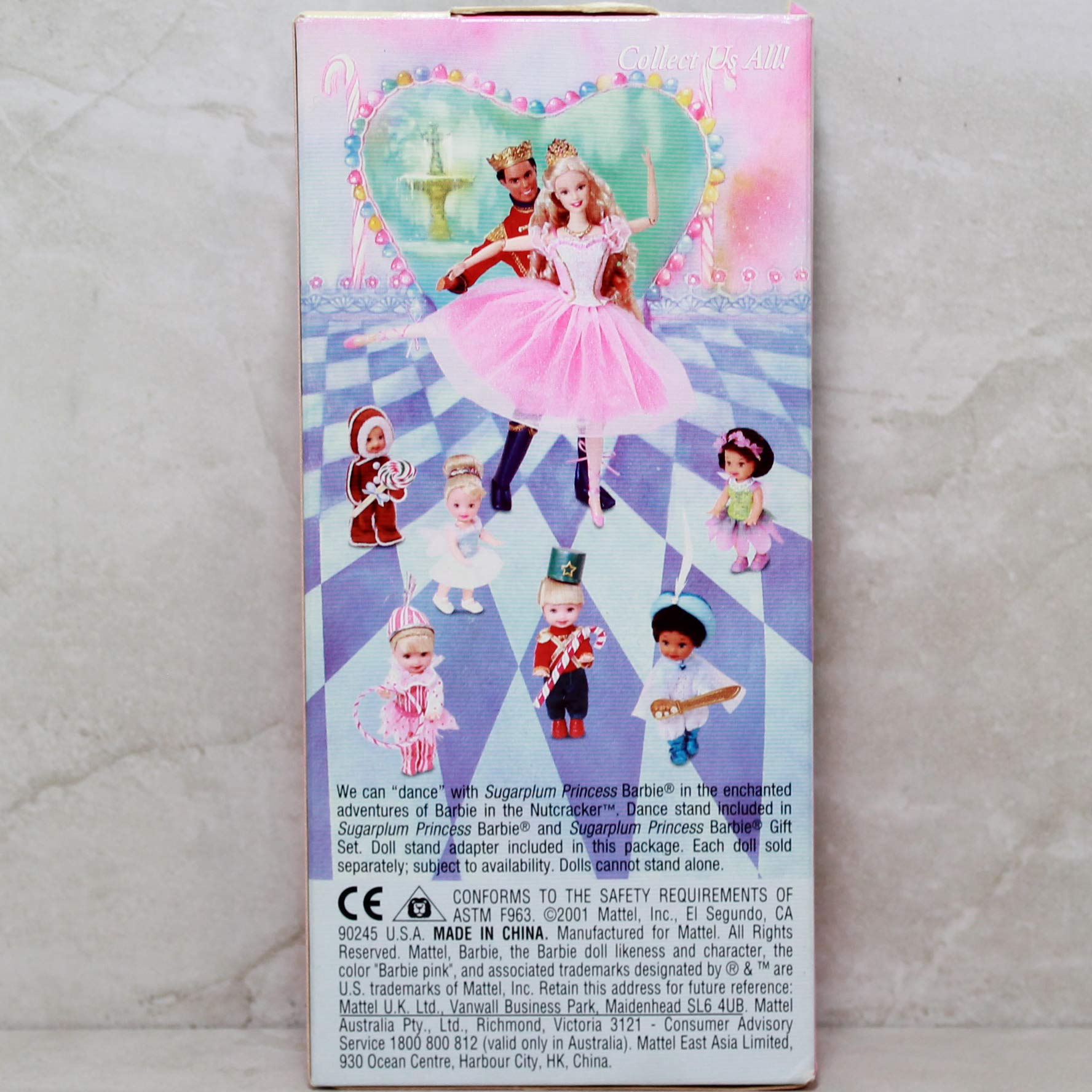 Barbie Nutcracker Kelly Tommy As Major Mint Doll (2001)