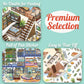 Flip-Type Design Scene Sticker, Secret Base Theme Double-Layer House & Room Isometric Miniature Creative Play Kits with Background Card & Tweezer