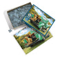 Cobble Hill 500 Piece Puzzle - Let's Go Fishing - Sample Poster Included