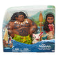 Moana Disney Doll with Maui Demigod Doll Figure, 4 Piece Little Petite Story Telling Gift Set for Girls Ages 3 and Up