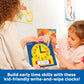 Learning Resources Write & Wipe Clocks Classroom Set - 25 Pieces, Ages 6+ Laminated Dry-Erase, Teaching Aids, Teacher Supplies, Learning Time