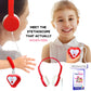 Heartbeats Electronic Stethoscope Toy with LED Display & 10X Sound Amplification, Real Working Stethoscope - STEM Medical Learning Toy Boys & Girls