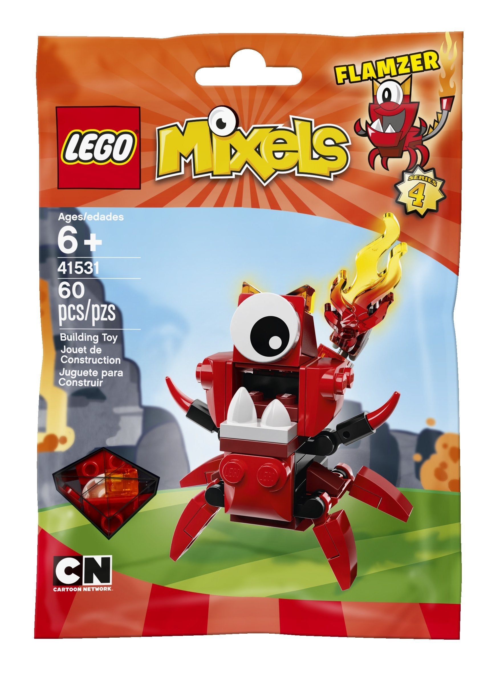 LEGO Mixels 41531 Flamzer Building Kit