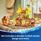 LEGO Disney Moana 2 Kakamora Barge Kids Toy - Pretend Play Building Set for Boys and Girls, Ages 7+ - 9 Characters, Including Moana, Maui, Kotu,
