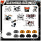9 PCS Drum Honeycomb Centerpieces Table Decorations Drum Table Centerpieces for Drum Party Supplies Drum Birthday Party Decorations Drummers Birthday