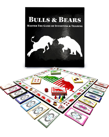 Life Sutra Bulls & Bears Board Game for Ages 14+ , Learn Investing & Trading Through Play, Stock Market, Crypto & Finance Strategy Game for Teens